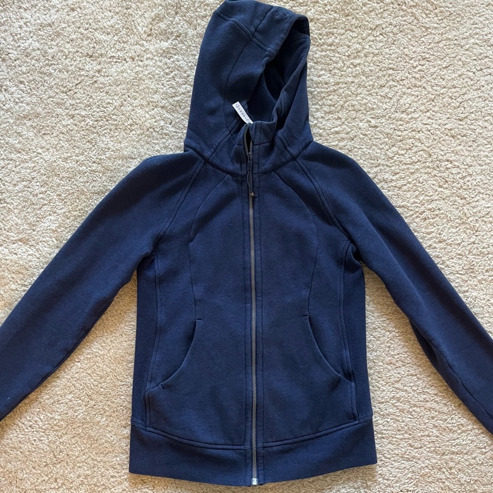 💛 Lululemon scuba hoodie navy 6